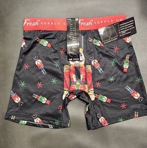 Fresh Supply Black Nutcracker Boxer Briefs